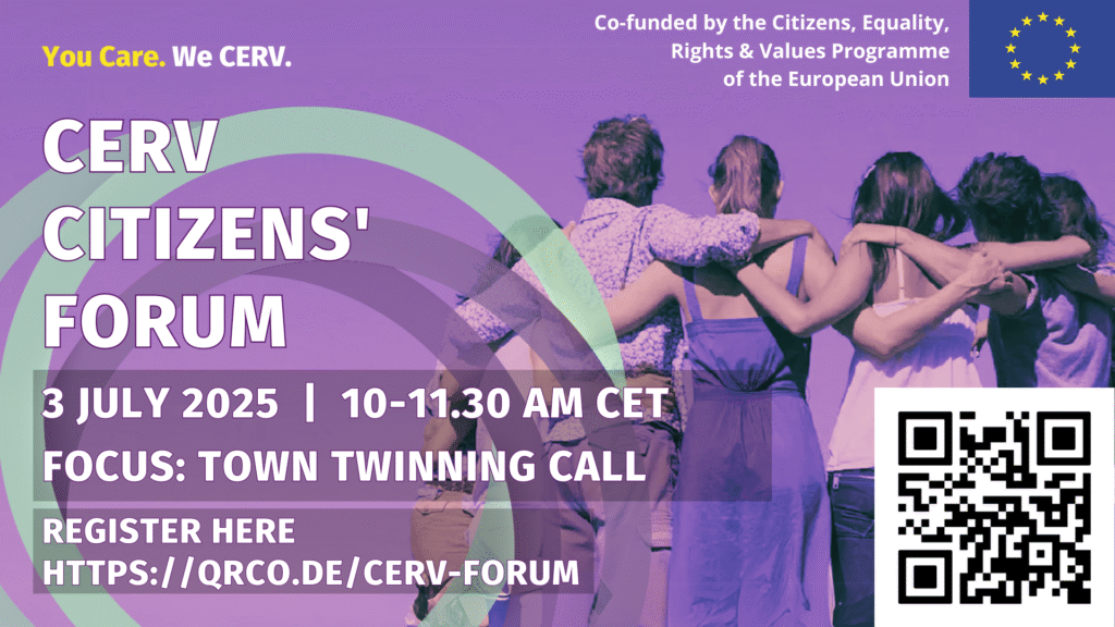 cerv citizens' forum post & invitation